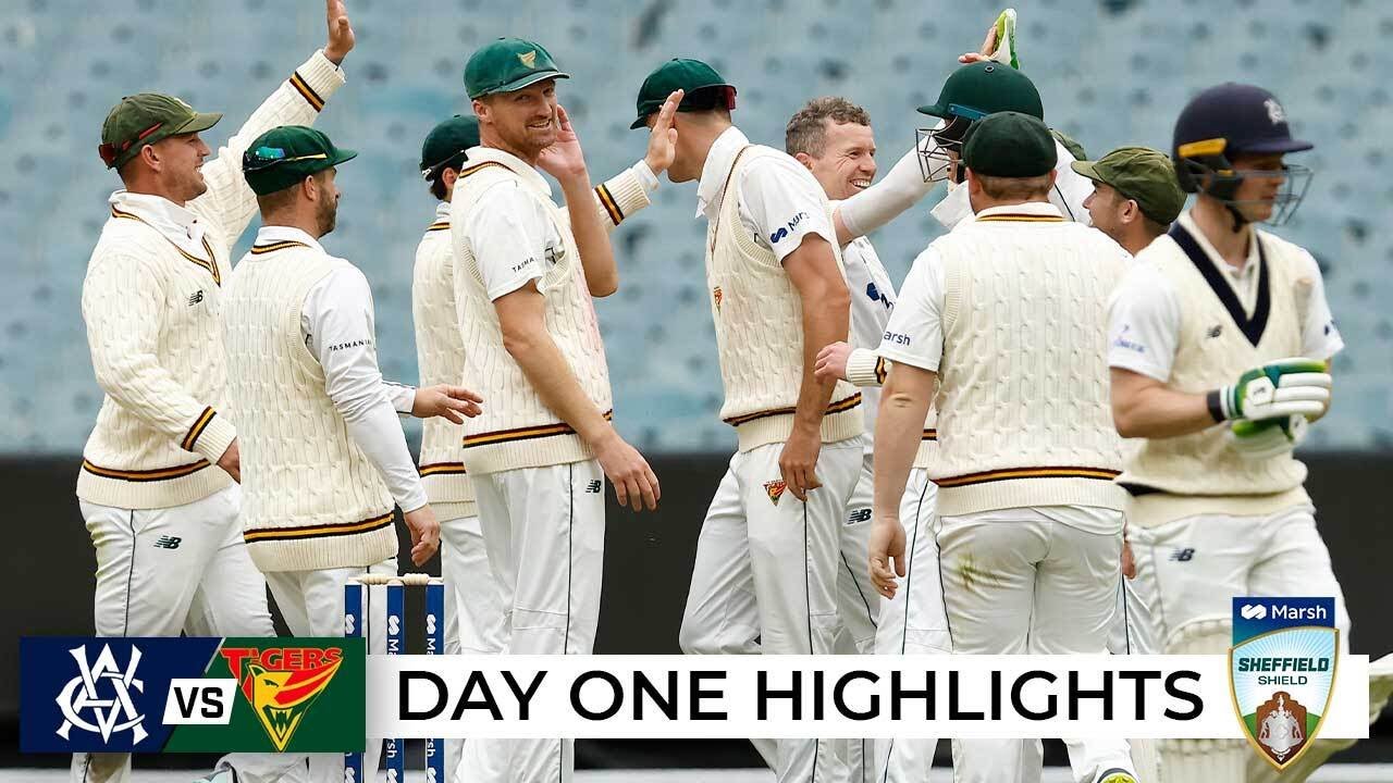 Tigers take the upper hand as wickets tumble at the 'G | Sheffield Shield 2022-23