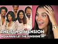ANOTHER LEVEL OF MUSIC!!! First Time Reaction to The 5th Dimension - "Aquarius/Let The Sunshine In"