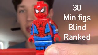 Blind Ranking 30 Lego Marvel Minifigs