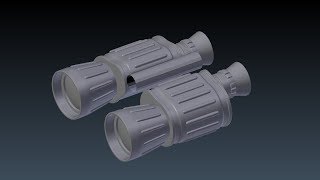 Blender: Modeling Military Binoculars (Part 1 of 2)