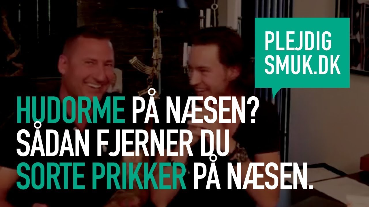 Hudorme på næsen? Sådan fjerner du sorte prikker på næsen