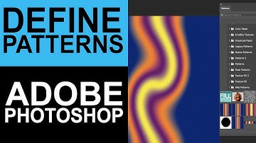 How To Define Pattern In Photoshop Tutorial | Graphicxtras