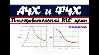 Амплитудно-частотная и фазо-частотная характеристики(АЧХ и ФЧХ) последовательной RLC цепи. Задача