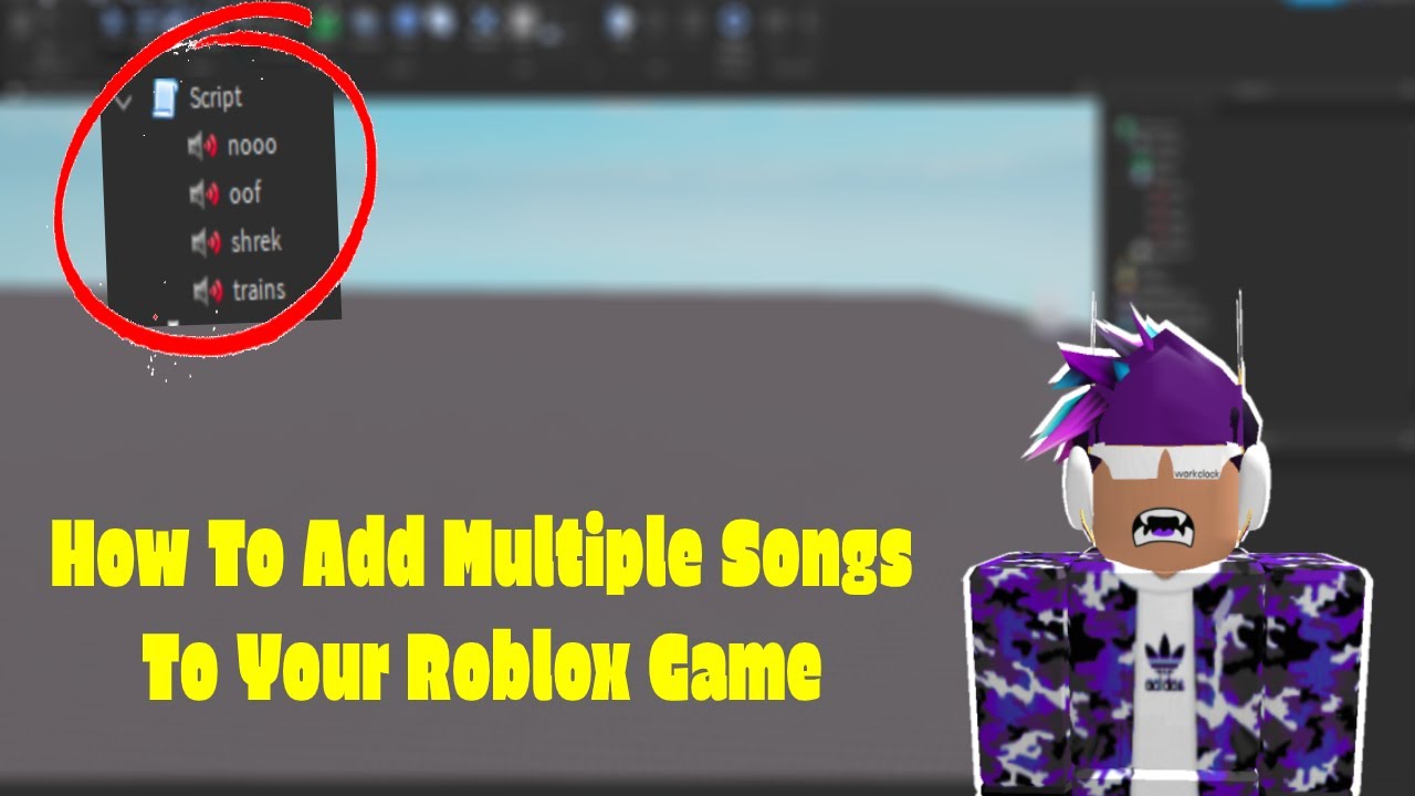 how to add multiple music to game roblox