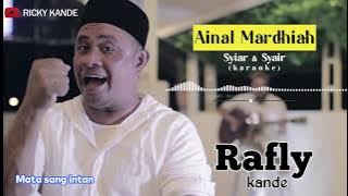 RAFLI - AINAL MARDHIAH KARAOKE (LOW KEY)