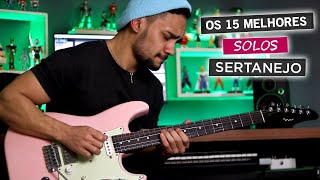 Video thumbnail of "Os 15 Melhores solos de Guitarra do Sertanejo ( Só os Very Crazy )"