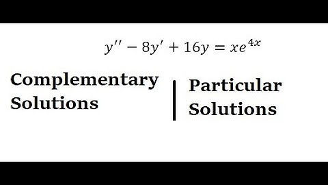 Calculus Help: Variation of Parameters: Differential Equations - y