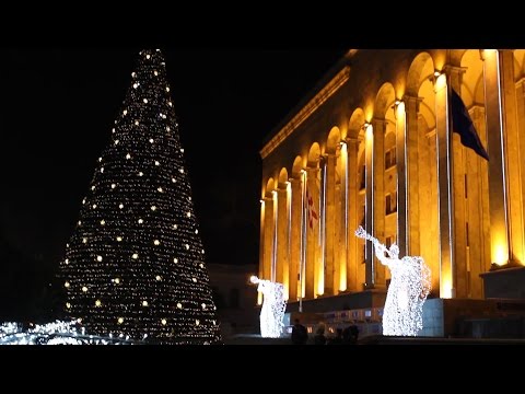 New year in Tbilisi, Georgia.ახალი წელი თბილისში.