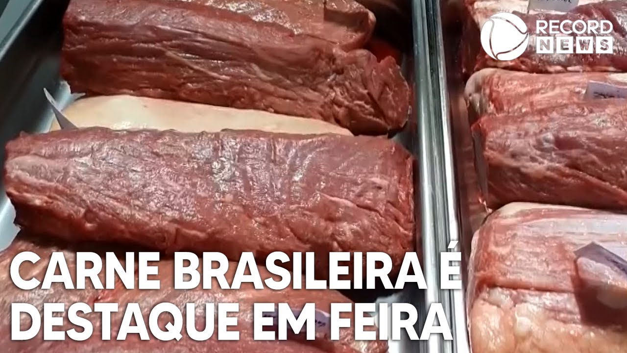 Carne brasileira é destaque em feira internacional