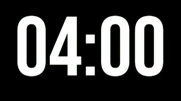 4 Minute Timer - 240 Seconds Countdown