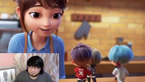 BTS 🔥 [TinyTAN l ANIMATION] - Magic Door // Reaction!