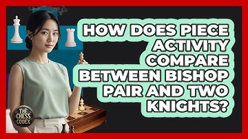How Does Piece Activity Compare Between Bishop Pair And Two Knights?