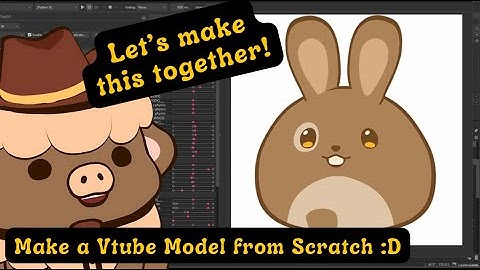 Rig Along: Learn to make a Vtuber Model from Scratch!