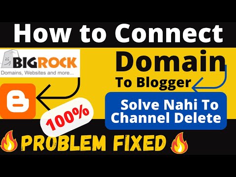 how to connect big rock domain to blogger , connect big rock domain to blogger