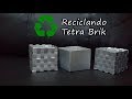 Cajas con carton de tetrabrik  / Artesania con carton de leche reciclaje