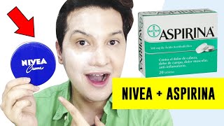 Como quitar la textura de la piel con CREMA NIVEA y ASPIRINA | Andy Zaturno