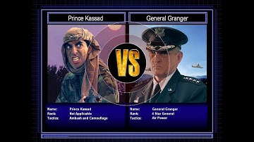 Stealth General VS Air Force General [C&C Zero Hour Challenge] [Hard]