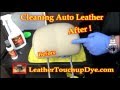 Automotive Leather Cleaning and Protection