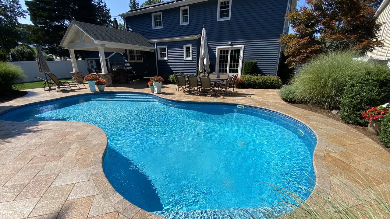 Granite Patio And Pool Coping Long Island NY YouTube Granite patio and pool coping long island ny youtube