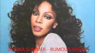 Donna Summer - Rumour Has it. JRX 2015 Original Extended 11min19sec