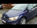 Тест-драйв VW Touran 1.6 TDI BMT DSG 2017 года при его доставке из автохауза на фирму VNZ GmbH