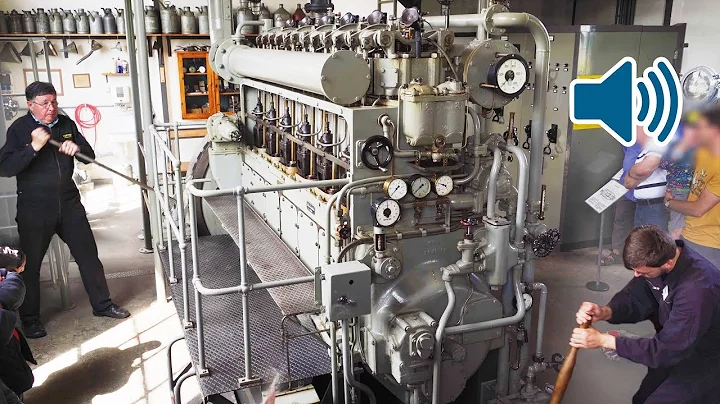 Start Up of a WW2 Submarine Diesel Engine of a German U-Boat 🔊 - DayDayNews