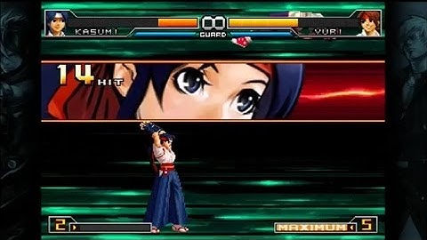 KOF2002UM - Kasumi MAX 2 combo