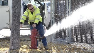 Iowa City Update: Fire Hydrant Flushing