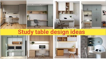 study table decoration ideas for home ! Study table bedroom ideas ! computer table design ! computer