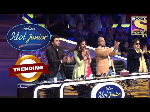 Judges ने इस Classical Performance पे दिया Standing Ovation | Indian Idol Junior | Trending