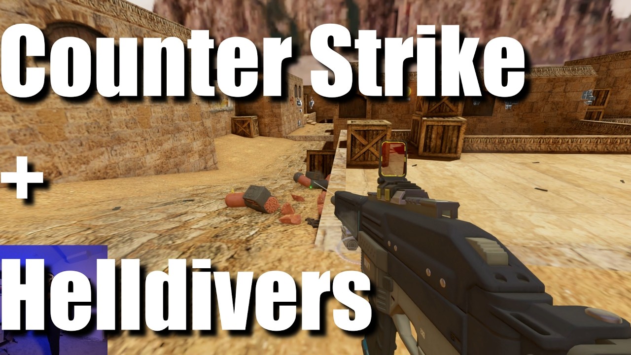 Helldivers Guns + Counter Strike Take and Hold is Pretty Fun