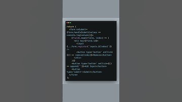 Build Dynamic Forms Easily with React #ReactForms