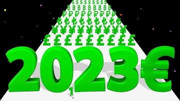 Digit Shooter 3D - Big Update 04 ▶ All Currency: Dollar, Euro, Pound, Bitcoin, Won, Lira, Yen, Ruble