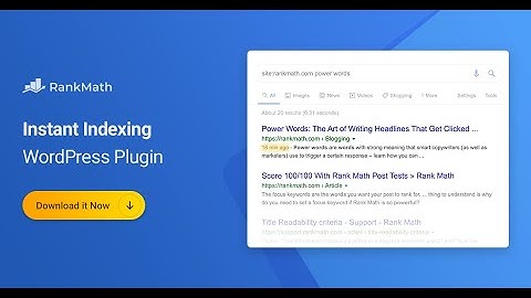 Enabling Rank Math Instant Indexing API | WPSyed