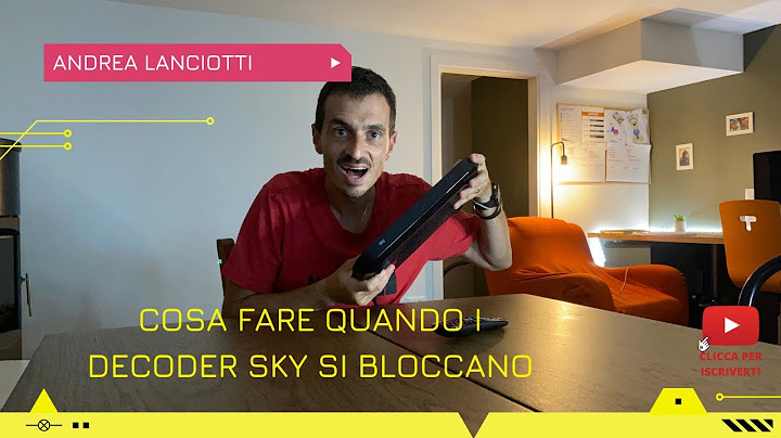 Cosa Fare quando i decoder SKY si Bloccano