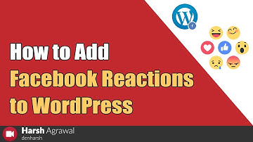 How To Add Facebook Reactions To WordPress Blog?