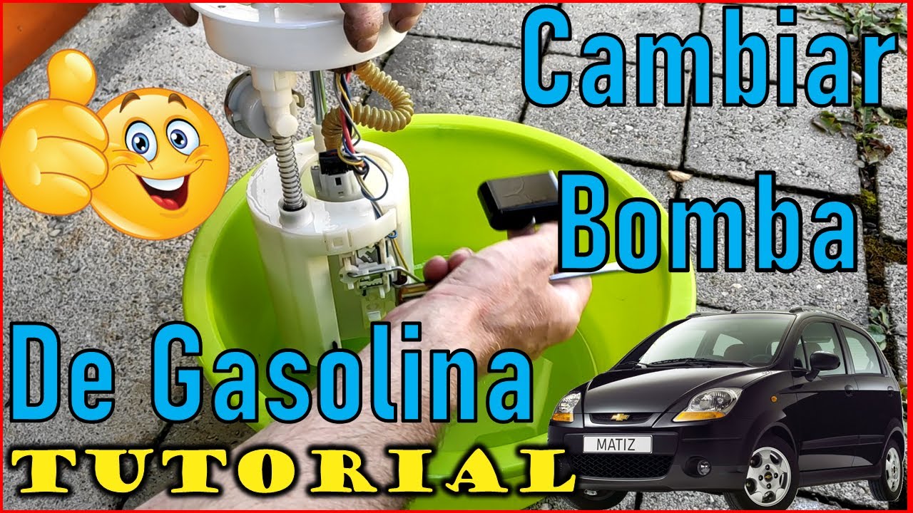 Cambiar bomba de gasolina - Chevrolet Matiz / Spark - Pontiac G2 - Tutorial