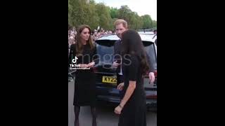 Kate Middleton, The Princess Of Wales, Glare At Megan Markle In A Threatening Way