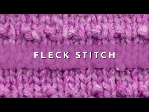 craftstudio How to Knit the Fleck Stitch {English Style}