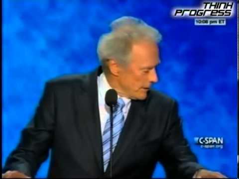 The Best Of Clint Eastwood's Surreal Convention Speech