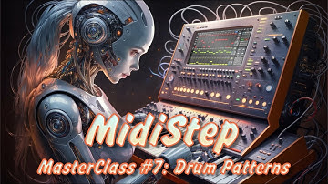 MidiStep for iOS -  MasterClass #7 - Drum Patterns