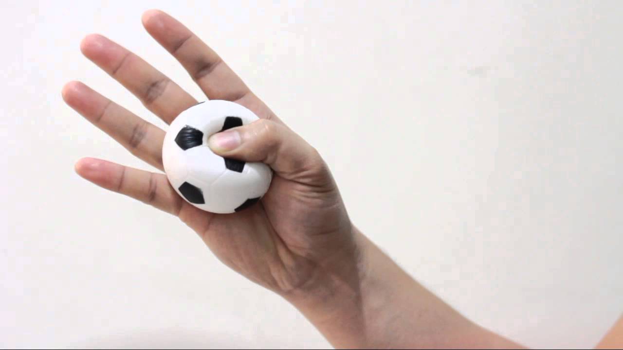Baseball Hand Wrist Exercise Stress Relief Relaxation Squeeze Soft Foam Ball RZZ 