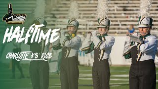 The Pride of Niner Nation Marching Band 2023 | Halftime | Charlotte vs Rice