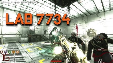 ASCENSION 2.0 AWESOME CUSTOM MAP! | LAB 7734 (WORLD AT WAR ZOMBIES)