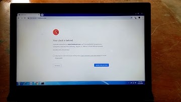 How to solve the Google Chrome clock error