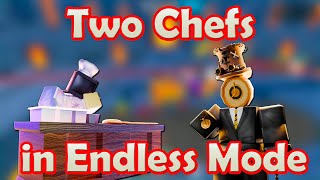 Two Chefs in Endless Mode Roblox Toilet Tower Defense