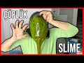 ÇÖPLÜK SLİME **ÇÖPE ATILACAK SLIME İLE KORKUNÇ MASKE** DobişkoTV