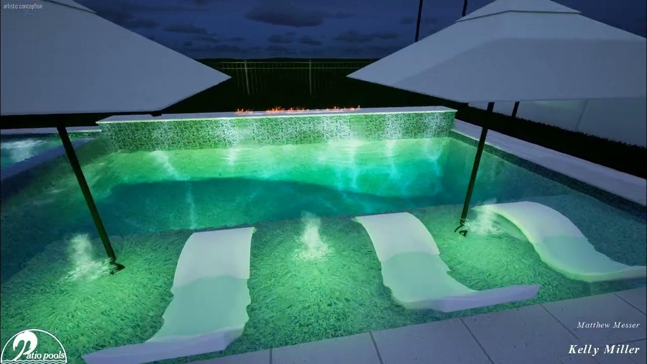 Miller Swimming Pool & Spa with Screen Enclosure Patio Pools YouTube