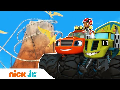 Вспыш и чудо-машинки | Дино-горки | Nick Jr. Россия