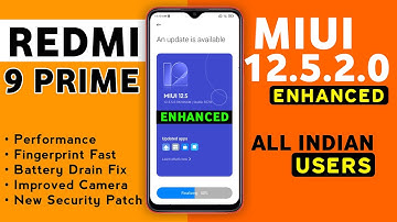 Redmi 9 Prime MIUI 12.5.2.0 New Update 2021 | Redmi 9 Prime December Update Enhanced #Redmi9prime